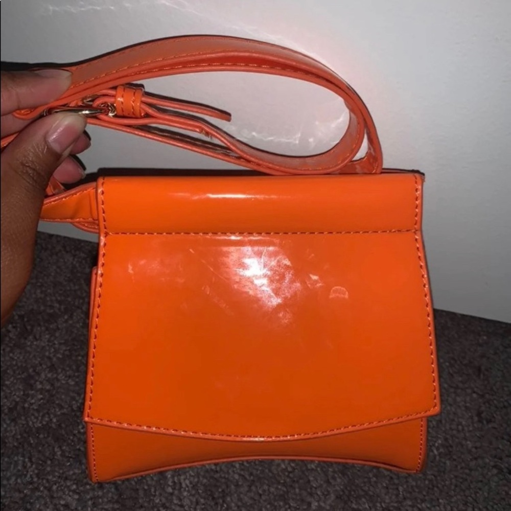 Orange satchel